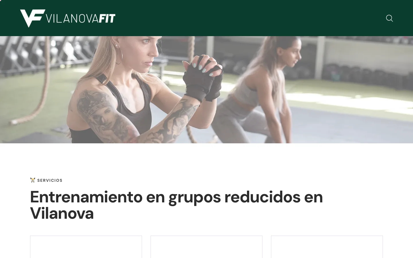 Site Vilanova Fit, centre sportif